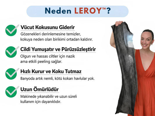 LEROY™ ANTİBAKTERİYEL DUŞ HAVLUSU
