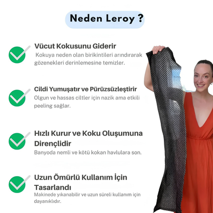 LEROY™ ANTİBAKTERİYEL PEELİNG DUŞ LİFİ