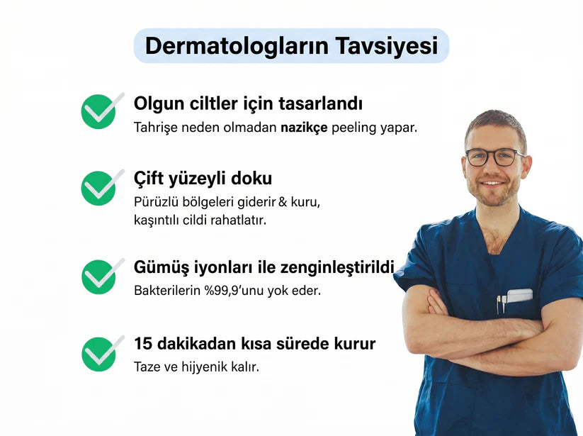 LEROY™ ANTİBAKTERİYEL DUŞ HAVLUSU